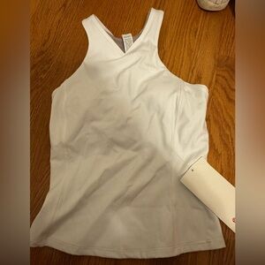 Waist Length V Neck Tennis Tank